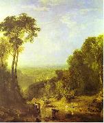 Joseph Mallord William Turner Crossing the Brook by J. M. W. Turner painting